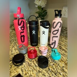 HydroFlask & Simple Modern Insulated Water Bottle Bundle